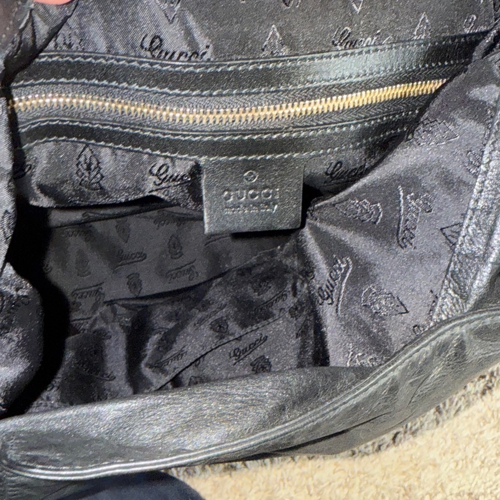 Gucci Black Leather Hobo Bag - Picture 3 of 3